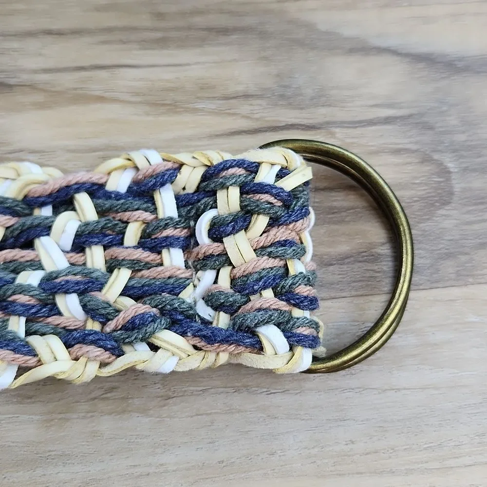 🔺️Multicolored Braided Belt Size 8